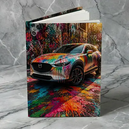 Mazda CX30 Paint Splash Graffiti Alley