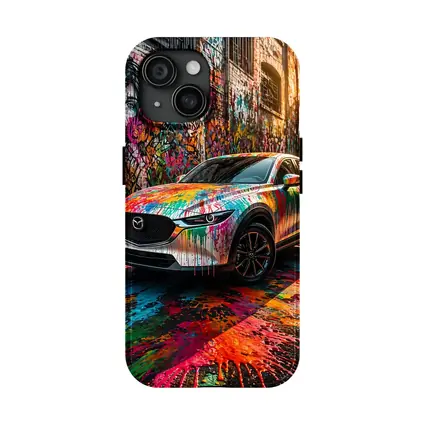 Mazda CX30 Paint Splash Graffiti Alley