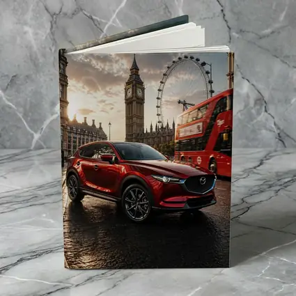 Mazda CX5 Red SUV London Street