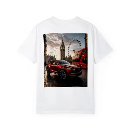 Mazda CX5 Red SUV London Street
