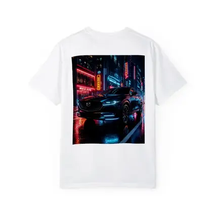 Mazda CX5 Neon City Night Street