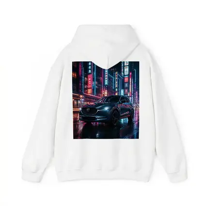 Mazda CX5 Neon City Night Street