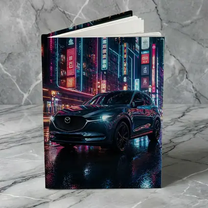 Mazda CX5 Neon City Night Street