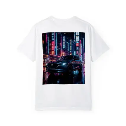 Mazda CX5 Neon City Night Street