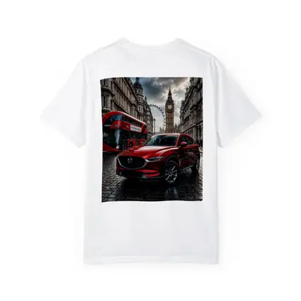 Mazda CX Five Red SUV London Street