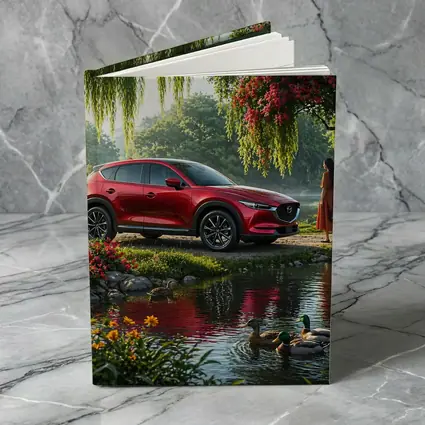 Mazda CX Five Red SUV by River