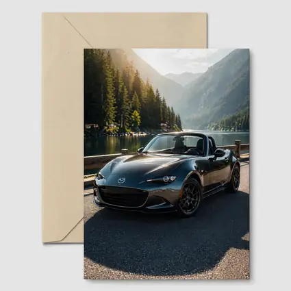 Mazda MX5 Miata Mountain Lake Scenic Drive
