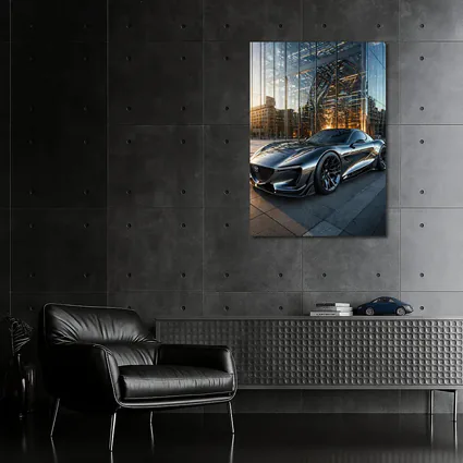 Mazda RX8 Future Design Glass Building