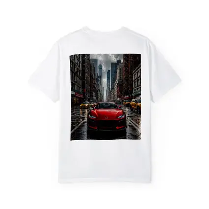 Mazda RX8 Red Car New York Street