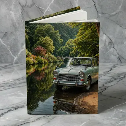 Mazda Classic Car By Scenic River