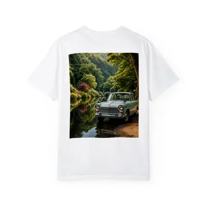 Mazda Classic Car By Scenic River