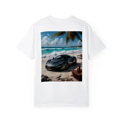McLaren 570S Parked On Tropical Beach