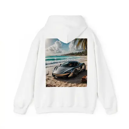 McLaren 570S Parked on Tropical Beach