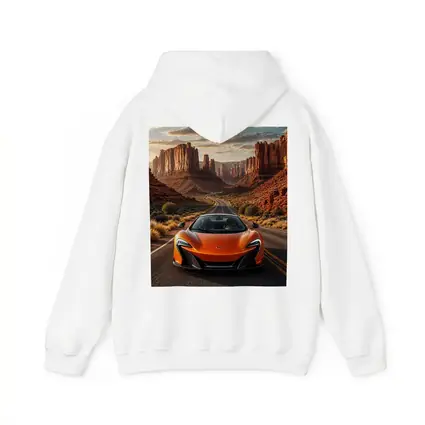 McLaren 650S Orange Canyon Desert Road