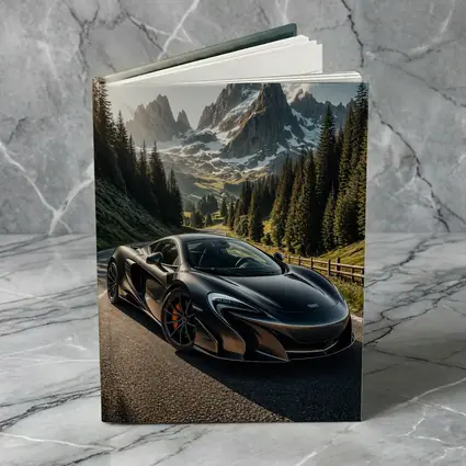 McLaren 650S on Alpine Mountain Road