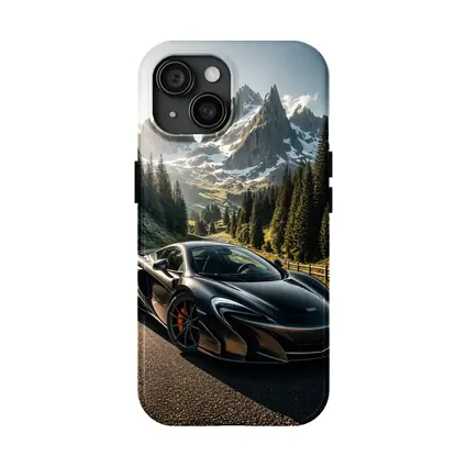 McLaren 650S on Alpine Mountain Road