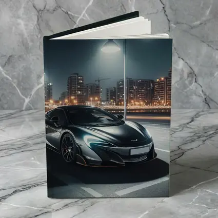 McLaren 600LT Parked City Night Street