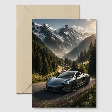 McLaren 650S Alpine Mountain Road Drive