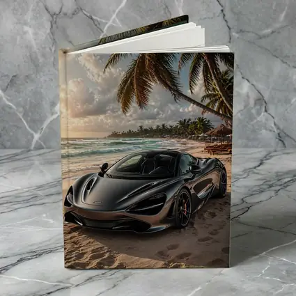 McLaren 720S Parked On Tropical Beach