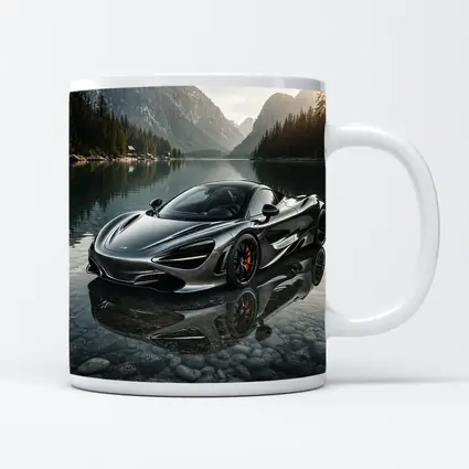 McLaren 720S Mountain Lake Reflection