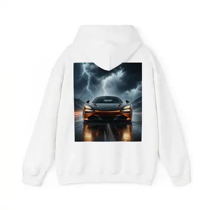 McLaren 720S Front View Stormy Night