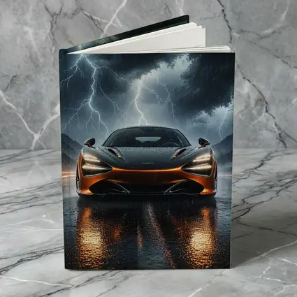 McLaren 720S Front View Stormy Night