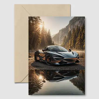 McLaren 720S By Misty Mountain River