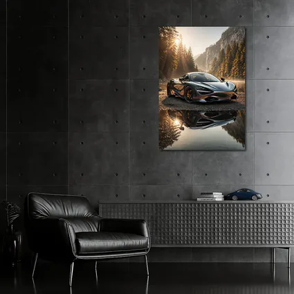 McLaren 720S By Misty Mountain River