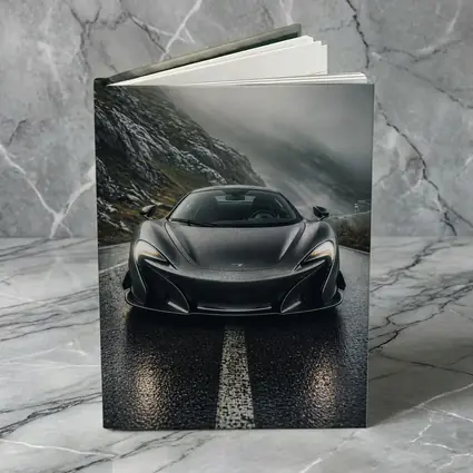 McLaren 720S Gray Wet Mountain Road