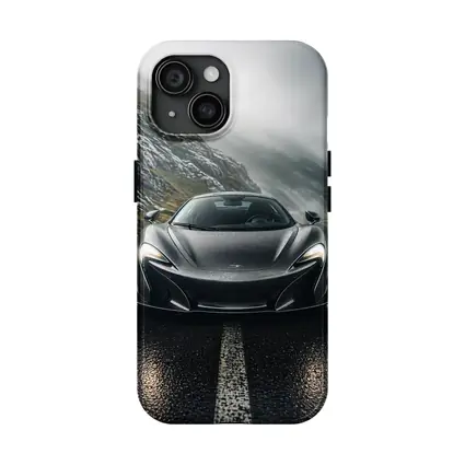 McLaren 720S Gray Wet Mountain Road