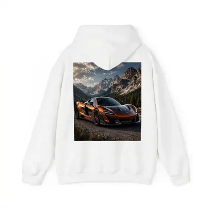McLaren 570S Orange Mountain Road Scene