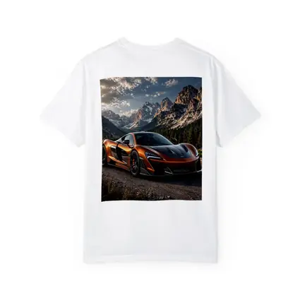 McLaren 570S Orange Mountain Road Scene