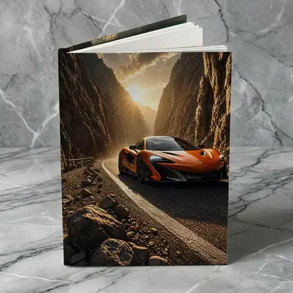 McLaren 600LT Orange Canyon Road Drive