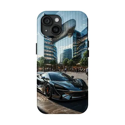 McLaren 720S Black Supercar City Plaza