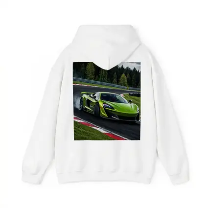 McLaren 600LT Green Drifting Race Track
