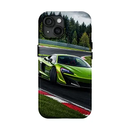 McLaren 600LT Green Drifting Race Track