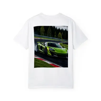 McLaren 600LT Green Drifting Race Track