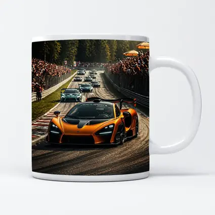 McLaren Senna Racing at Nurburgring Track
