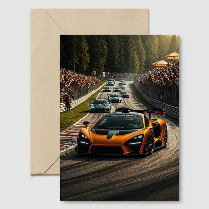 McLaren Senna Racing at Nurburgring Track