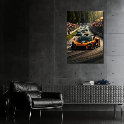 McLaren Senna Racing at Nurburgring Track