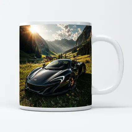McLaren 570S Black Supercar Alpine Valley