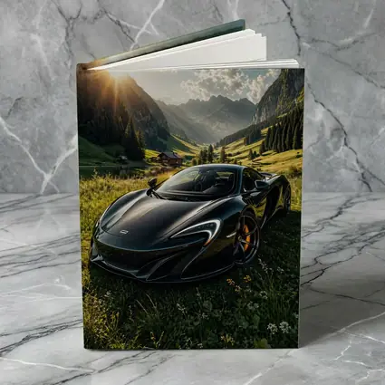 McLaren 570S Black Supercar Alpine Valley