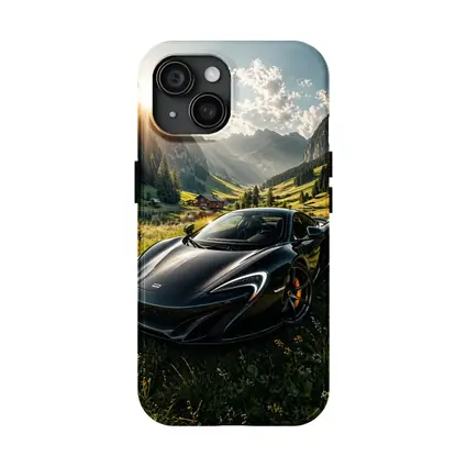 McLaren 570S Black Supercar Alpine Valley