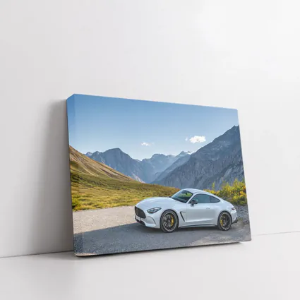Mercedes AMG GT Coupe Alpine Mountains