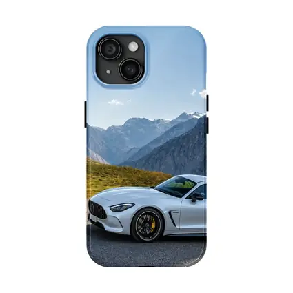 Mercedes AMG GT Coupe Alpine Mountains