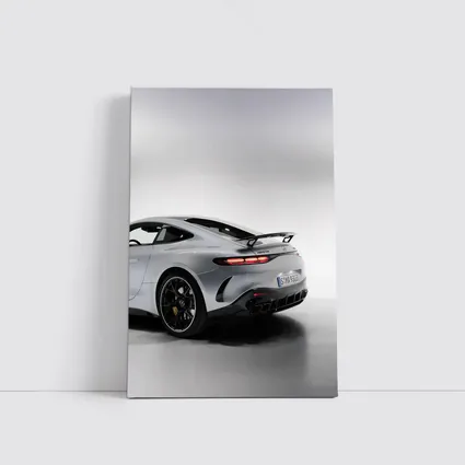 Mercedes AMG GT Silver Studio Shot