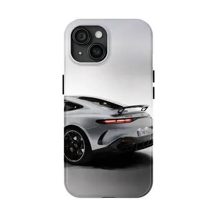 Mercedes AMG GT Silver Studio Shot