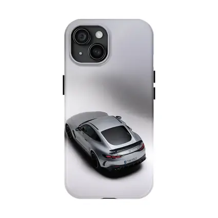 Mercedes AMG GT Silver Studio Shot