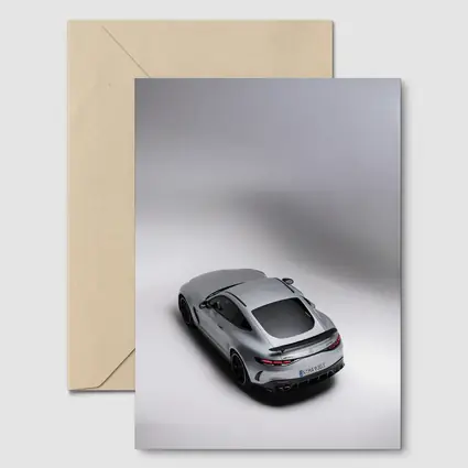 Mercedes AMG GT Silver Studio Shot