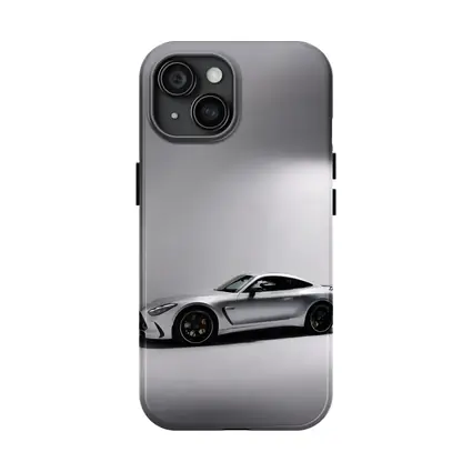 Mercedes AMG GT Silver Studio Shot